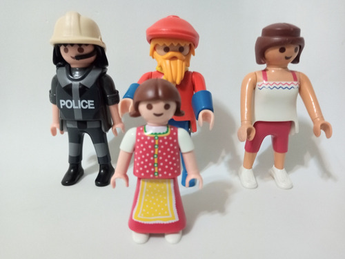 Playmobil Constelaciones Familia Mamá Papá Abuelo Hija (Usado)