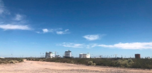 Campo En Vaca Muerta Yacimiento Petrolero El Córcovo