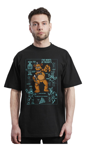 Five Nights At Freddy´s - Diagrama - Peliculas - Polera