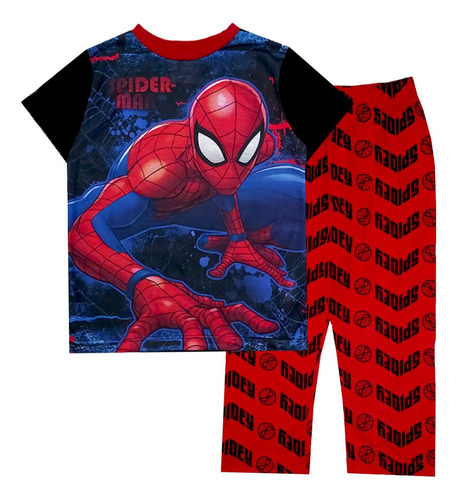 Pijama Bebé Conjunto Pantalon Y Playera Spider-man
