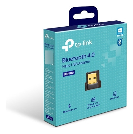 Adaptador Bluetooth 4.0 Receptor Nano Usb Tplink Ub400 Win11