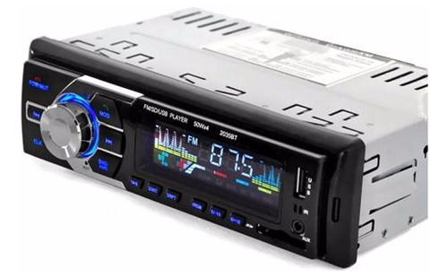 Auto Radio Mp3 Player Automotivo Usb Sd Bluetooth E Controle
