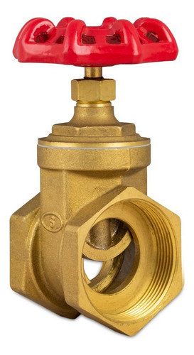 Registro de válvula de compuerta sin procesar Avcb de latón de 1 pin y 25 mm