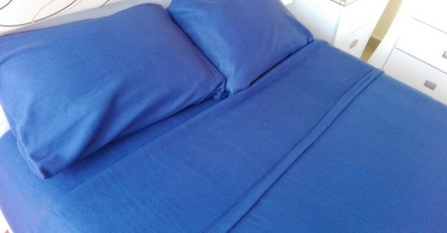 Sábanas Individual Azul Marino Alicia