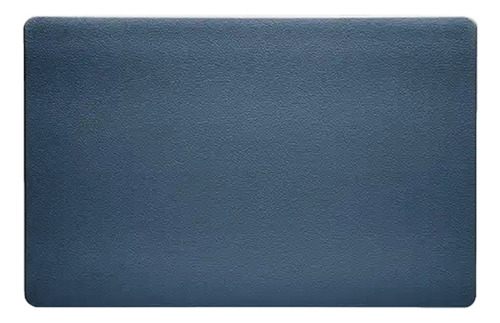 Jogo 10 Lugar Americano Retangular Pvc Azul 44cm Em Casa Tem