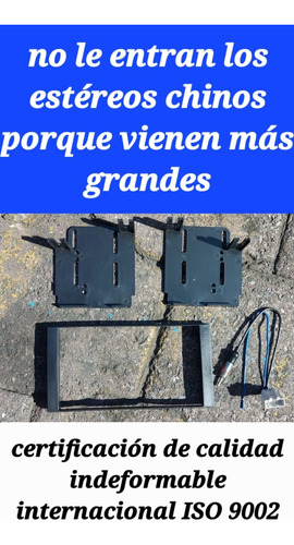 Base Estereo Doble Din Adap Antena Note  Nissan 2014 A 2019