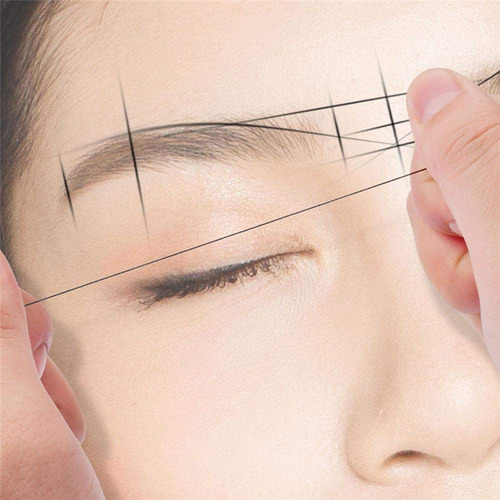 Chuse Cuerda De Cartografía De Cejas Para Microblading Pre