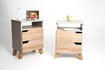 Comprar Combo 2 Mesas De Noche \u002F Nocheros \u002F Mesas Auxiliar