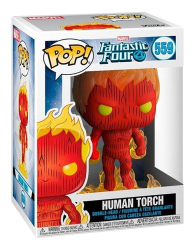 Antorcha Humana Funko Pop #559 Fantastic Four