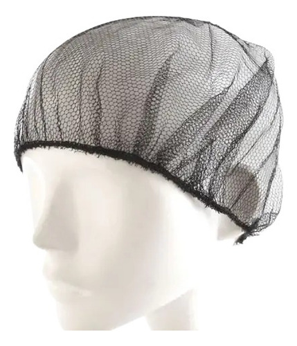 Gorro Redecilla De Pelo Negra X100 Unidades (malla)