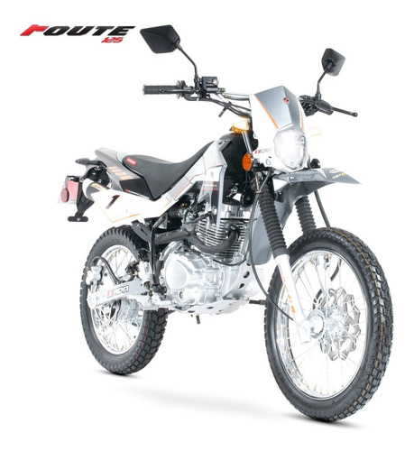 Imagen 1 de 7 de Motocicleta Carabela Route 125 Plata