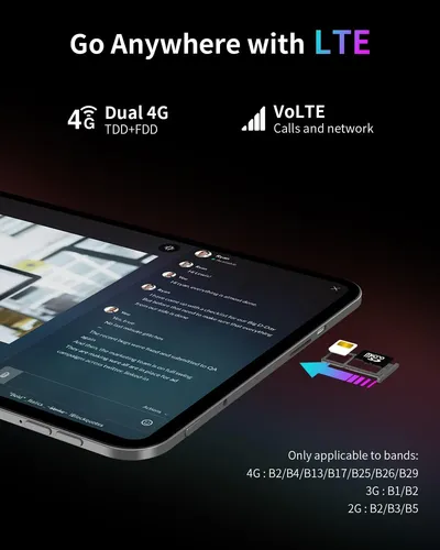 Tablet Teclast T65 Android 16 20gb Ram 128gb 13.4 Cinza | Frete grátis