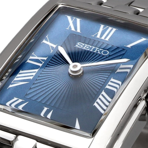 Reloj De Pulsera Para Mujer Seiko Swr085, Esfera Rectangular