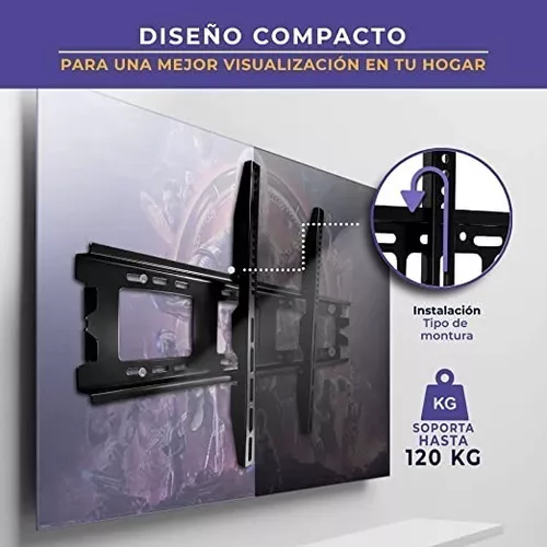 Soporte De Pared Tv Samsung De 50 A 120 Fijo Pro