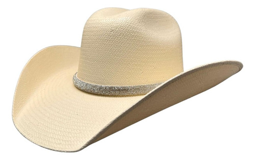 Sombrero Texano Mujer Con Toquilla Swarovski