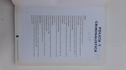 Policía Y Criminalística N° 15 Volumen 361 Usada Excelente (Usado)