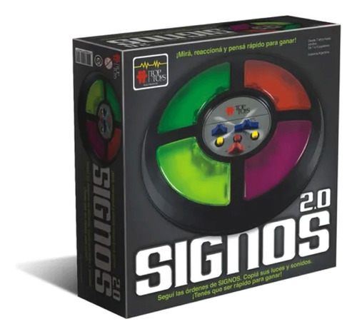 Juego De Memoria Signos 2.0  Top Toys Fionatoys