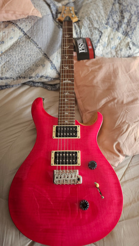 Guitarra Prs Se Custom 24 Rosa (sin Uso) Diestro Rosa (Usado)