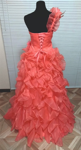 Vestido 15 Años Volados