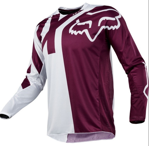 Imagen 1 de 4 de Remera Jersey Preme 360 Bordo Atv Moto Motocross Fox Head