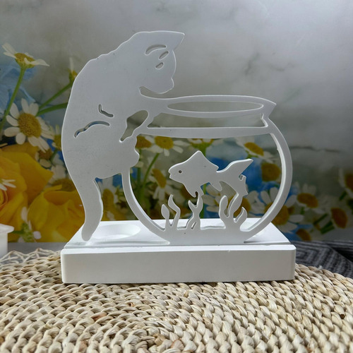 Molde De Resina De Silicona Para Portavelas Molde De Silicon