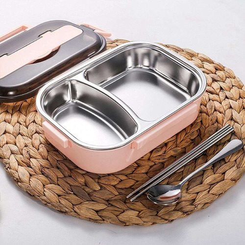 Caja Bento Para Estudiantes, Caja Térmica Tipo Bento, Lonche