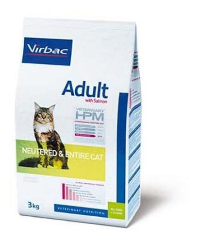 Hpm Adult With Salmon Neutered And Entire Cat 3 Kg