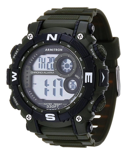 Reloj Hombre Armitron 40-8284bgn Cuarzo Pulso Verde En