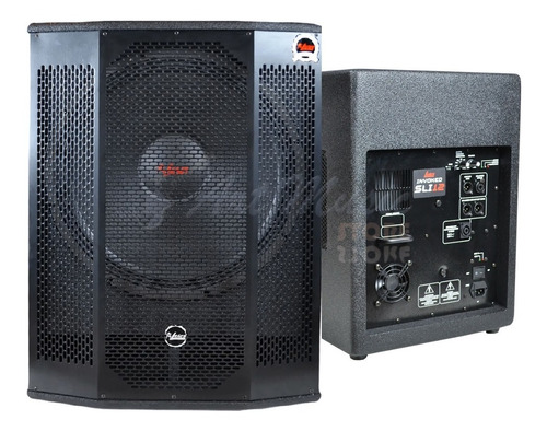 Kit Subwoofer Ativo + Passivo 950w Leacs Sli Invoked 12