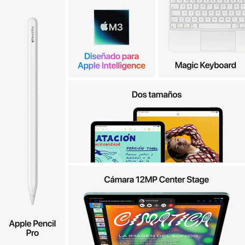 iPad Air 11'' Chip M3 | 128 Gb | Wifi + Apple Pencil Pro