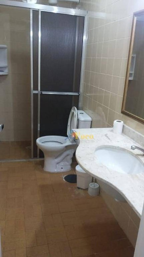 Imagem 13 de 17 de Cobertura Com 3 Dormitórios E Espaço De Lazer Privativo, Na Praia Das Astúrias, Guarujá/ Sp - Co0007