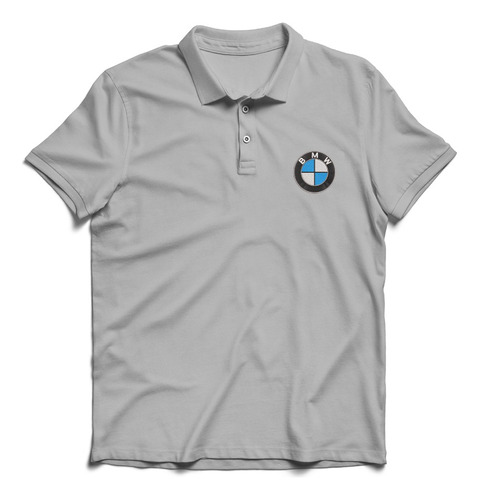 Remera Polo Chomba Hombre Caballero Bordada Logo Bmw