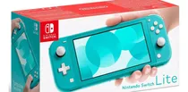 Comprar Nintendo Switch Lite 32gb Standard Color Turquesa + 128gb Sd