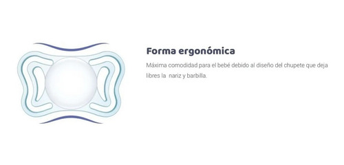 Imagen 4 de 8 de Chupete Ultra Liviano Physio Light De 6 -16 Meses Chicco X 2