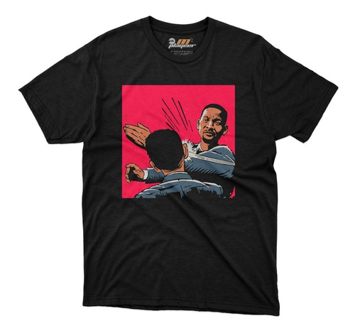 Playera Will Smith Cachetada Golpe Oscares Chris Rock Meme