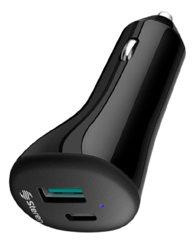 Cargador Usb Y Usb C De 36w Con Turbo Charge Qc Pd Para Auto