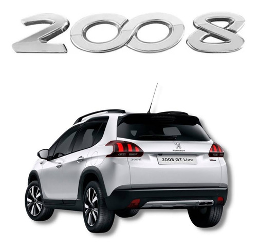 Emblema Insignia Peugeot 2008