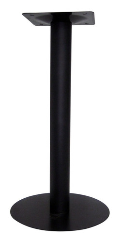 Imagen 1 de 2 de Pata Base Mesa Negra 72 Cm Altura, No Incluye Envio