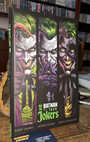 Batman: Tres Jokers. Por Geoff Johns. Editorial Ecc.