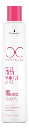 Shampoo Color Freeze Ph 4.5 Bonacure Schwarzkopf 250 Ml