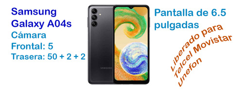 Telefono Samsung Galaxy Bait A04s 64gb Camara 50mp +chip Bait