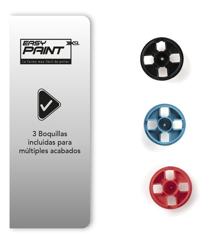 Imagen 3 de 5 de Compresora Portatil Para Pintar De 400w Con Boquillas