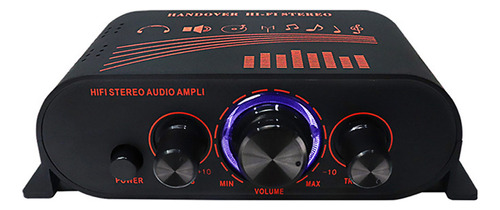Amplificador De Sonido Amplifier Audio Home Ak170 De Tamaño