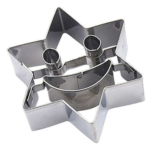 Molde Para Tartas En Forma De F, 4 Piezas, Cortador De Acero