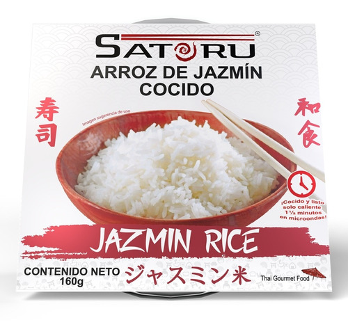 Arroz De Jazmín Cocido 160g