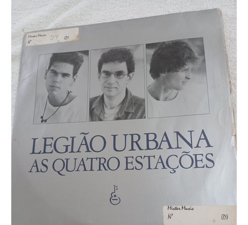Lp Legião Urbana Quatro Estações Levissimos Riscos E Chiad. (Usado)