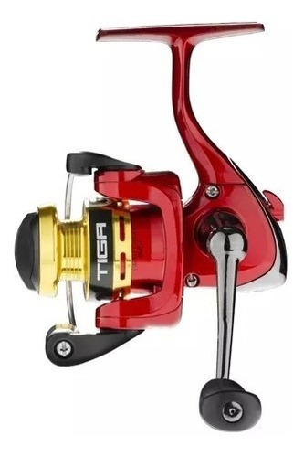 Molinete Marine Sports Tiga 400 Cor Vermelho Lado da manivela Direito/Esquerdo