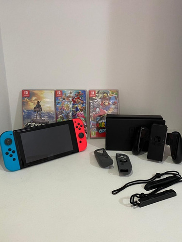 Nintendo Switch 32gb Impecable + Juegos