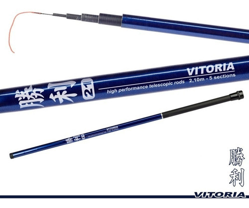 Vara Pesca Telescópica Marine Sports Vitória 2405 - 2,40m 