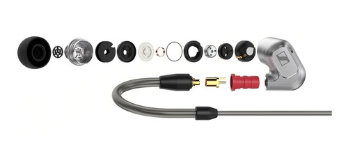 Audífonos Sennheiser Ie 900 Alámbricos Color Gris